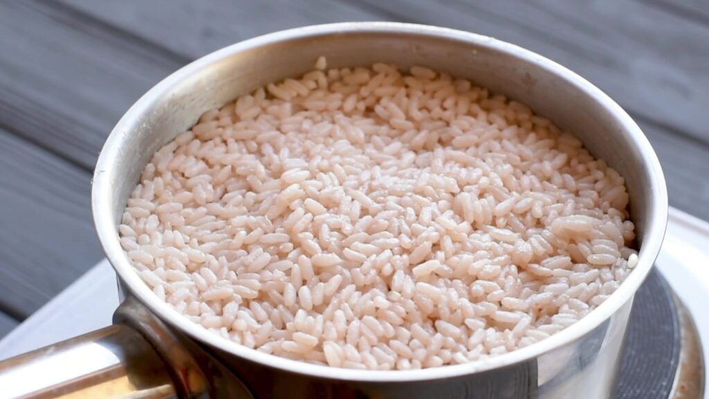 cozinhar o arroz